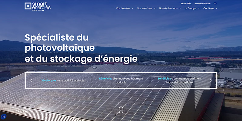 Création Site Internet SMART ENERGIES